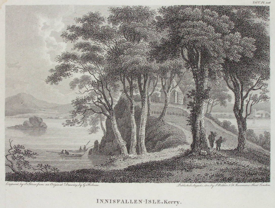 Print - Innisfallen Isle, Kerry. - Storer